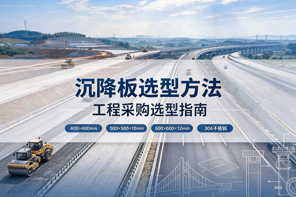 西林沉降板选择方法