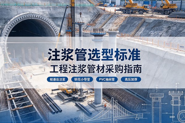 西林注浆管选型标准